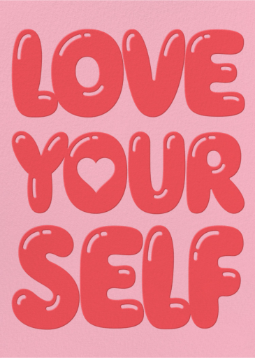 I Love Me (Lonely Palm Ranch) Galentine's Day card by Red Cap Cards