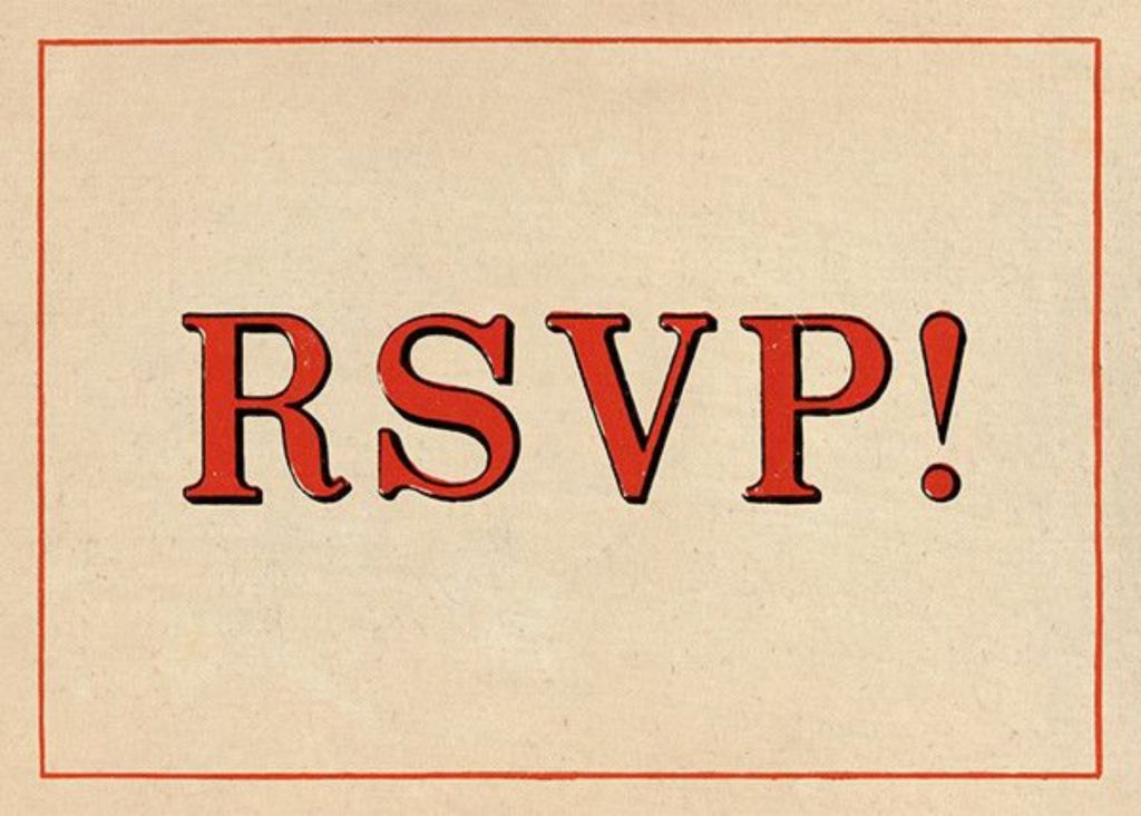Red Letter Response (Invitation)