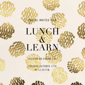 Cloisonne - Business Dinner Invitation by Kelly Wearstler