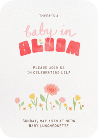 Baby in Bloom - Baby Shower Invitation by Paperless Post