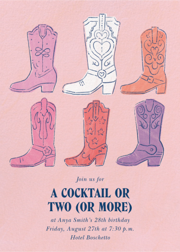 Boot Up - Invitation by Paperless Post