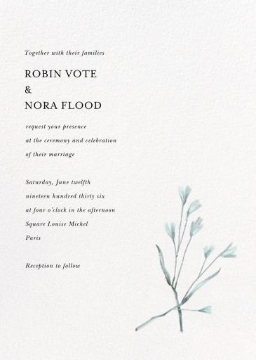 Cavendish - Invitation by Paperless Post - Back