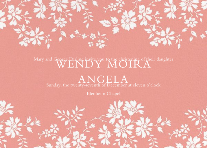 Capel - Religious Invitation by Liberty