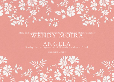 Capel - Religious Invitation by Liberty