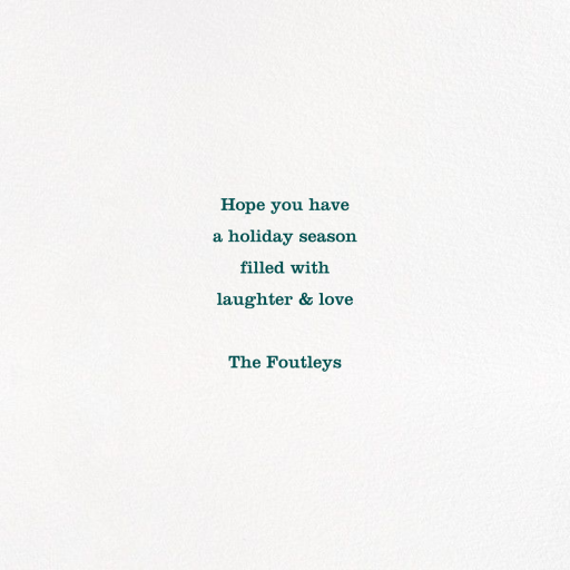 Family Outing - Holiday Card by Paperless Post - Back