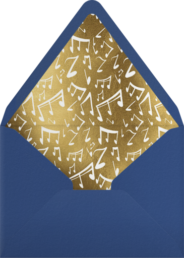 Tunes - Paperless Post Envelope