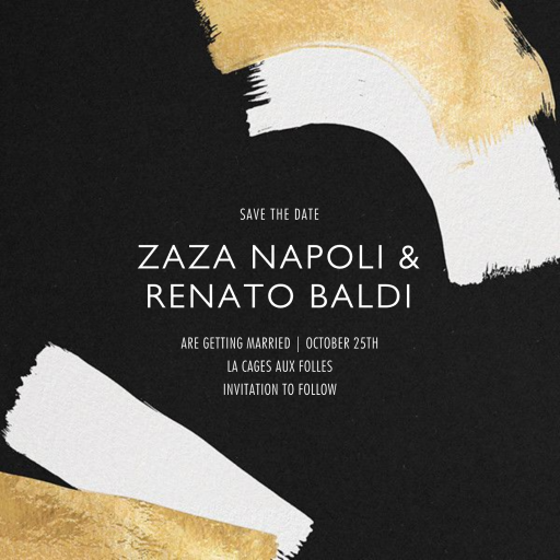 Coupling - Engagement Party Invitation by Kelly Wearstler