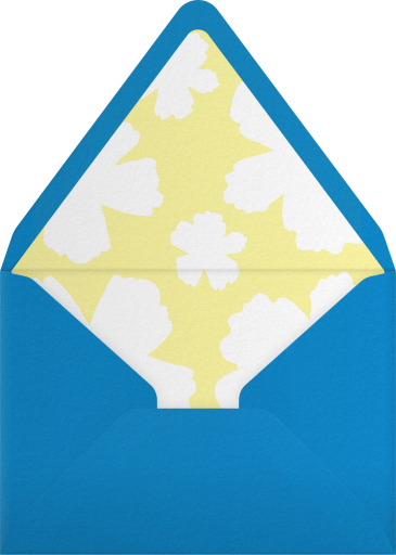 Floral Shirts Only - Paperless Post Envelope