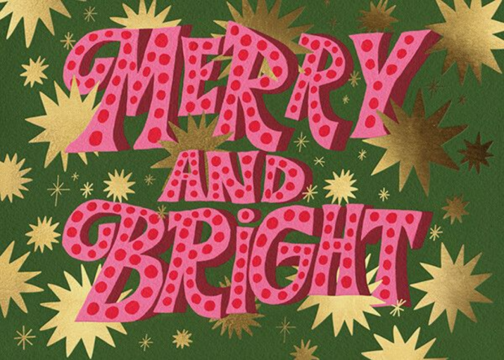 Groovy Holiday (Krista Perry) - Christmas Card by Red Cap Cards