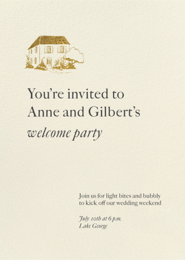Adornment - Welcome Party Invitation by Paperless Post