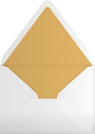 Holiday Engagement - Crate & Barrel Envelope