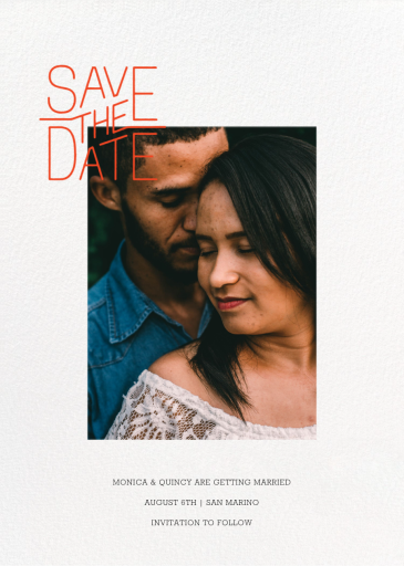 Imprimatur - Save the Date by Paperless Post