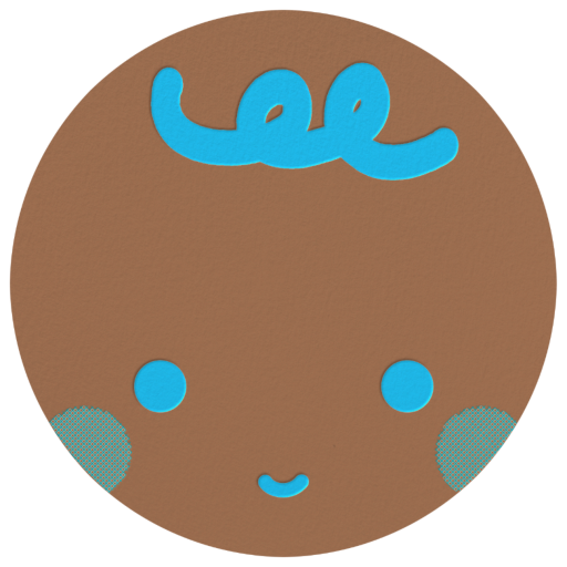 Baby Face - Baby Shower Invitation by The Indigo Bunting