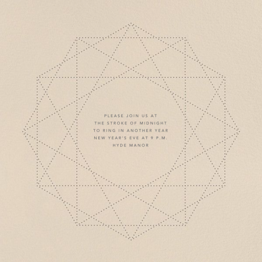 Gamma Ray - New Year's Eve Invitation by Paperless Post