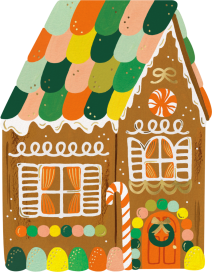 Gingerbread House by Rifle Paper Co.