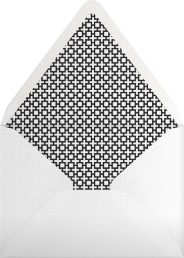 Nixon Border (Stationery) - Jonathan Adler Envelope