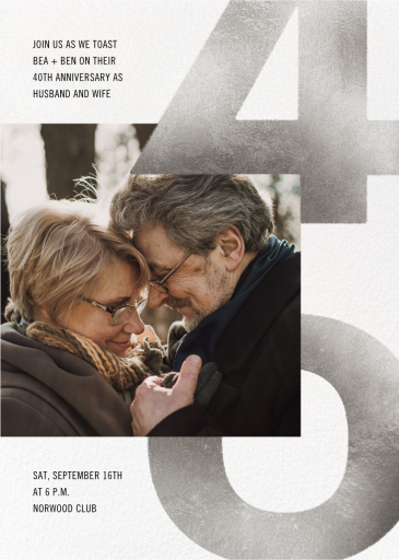 Wedded Kaboom Photo - Anniversary Invitation by Paperless Post