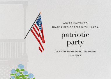 Porch Flag by Paperless Post