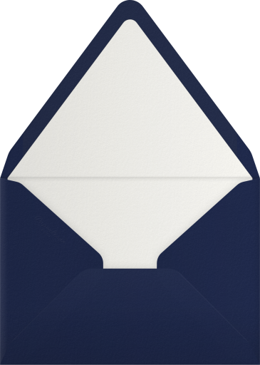 Geometric Border Invitation Envelope