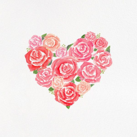 Heart in Bloom - Valentine's Day Card by Paperless Post