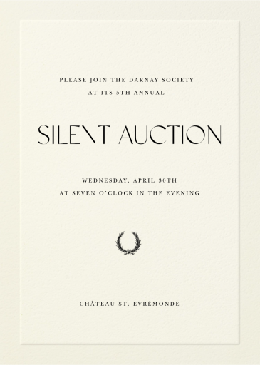 Weizen - Fundraiser Invitation by Paperless Post