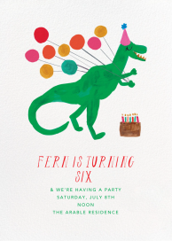 The T-Rex is Eating My Cake by Mr. Boddington's Studio