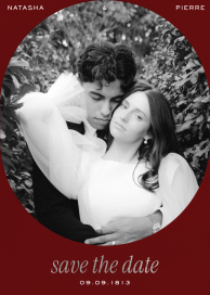 Soft Frame - Save the Date by Paperless Post