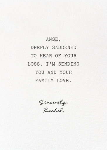 Furever Friend - Greeting Card by 2021 Co. - Back