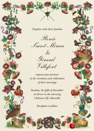 Magic Orchard - Wedding Invitation by Stephanie Fishwick
