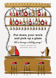 Merry Mixers - Corporate Holiday Party Invitation by Paperless Post