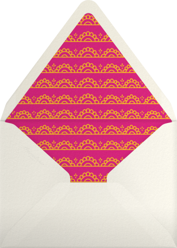 Bright Rangoli - Paperless Post Envelope