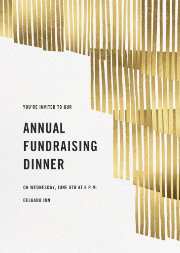 Swaying Fringe by Paperless Post