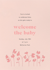 First Bloom - Baby Shower Invitation by Paperless Post
