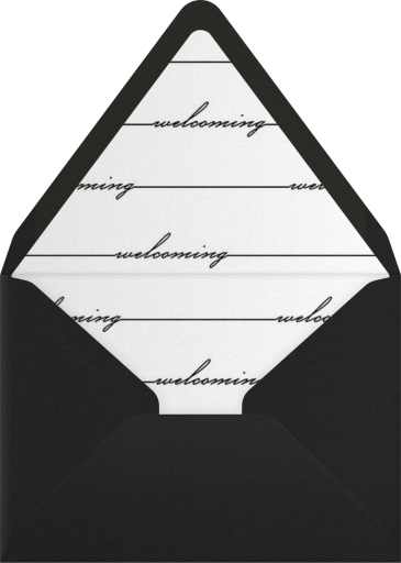 Welcome Window - Paperless Post Envelope