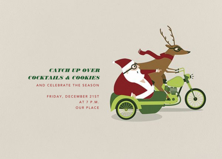 Santa's Little Lightning - Invitation by Paperless Post