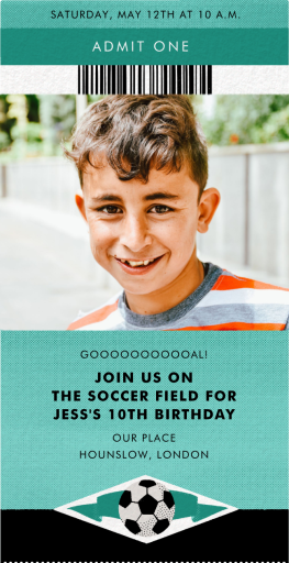 Courtside Seats by Paperless Post