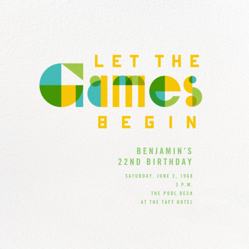 Old-School Game Night - Game Night Invitation by Paperless Post