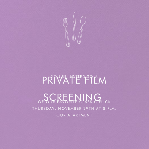 Lilac - Party Invitation by Paperless Post