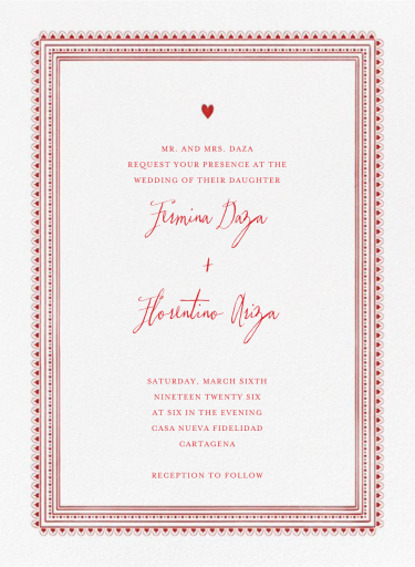 Miss Cricket - Wedding Invitation by Mr. Boddington's Studio