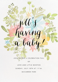 Pressed Blossoms by Paperless Post