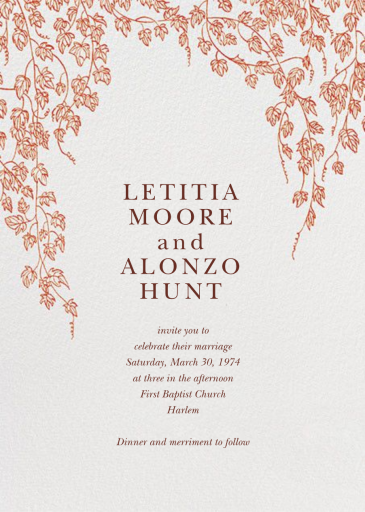 Gwendolyn II - Invitation by Paperless Post