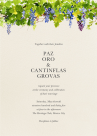 Napa - Wedding Invitation by Felix Doolittle