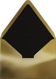 Golden Script - Paperless Post Envelope