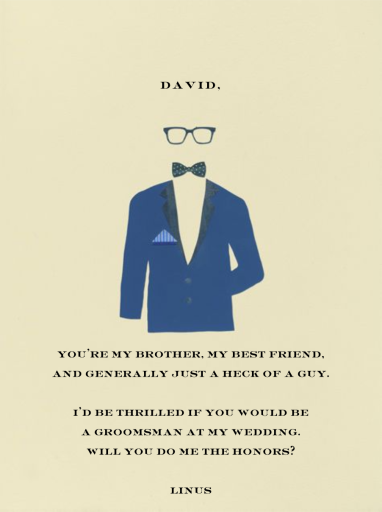 Handsome Man - Bachelor Party Invitation by Paperless Post