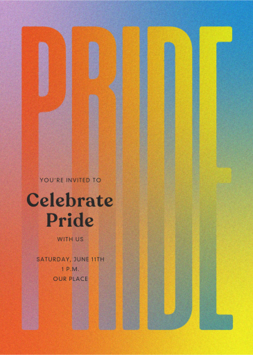 Big Pride - Ramadan & Eid Invitation by Paperless Post