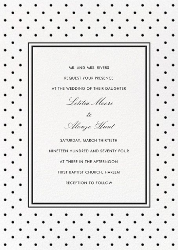 La Pavillion II - Printable Invitation by kate spade new york