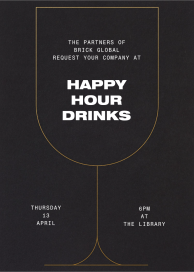 Grenache - Happy Hour Invitation by Paperless Post
