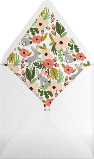 Bunny Brushstrokes - Rifle Paper Co. Envelope