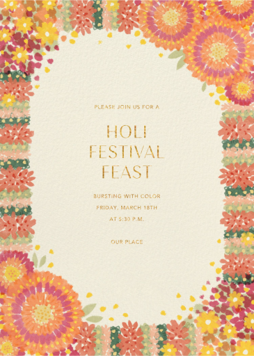 Aripan - Holi Invitation by Paperless Post