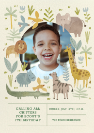 Safari Squad Photo by Paperless Post